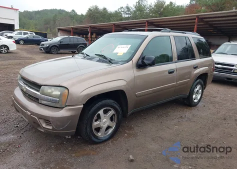 2002 Chevrolet Trailblazer Ls z USA, uszkodzony, nr VIN 1GNDS13S222452898